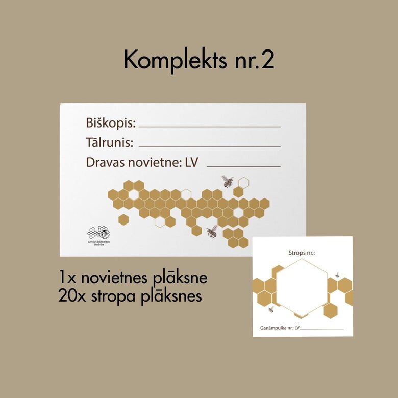 Dravas marķējuma komplekts nr.2
