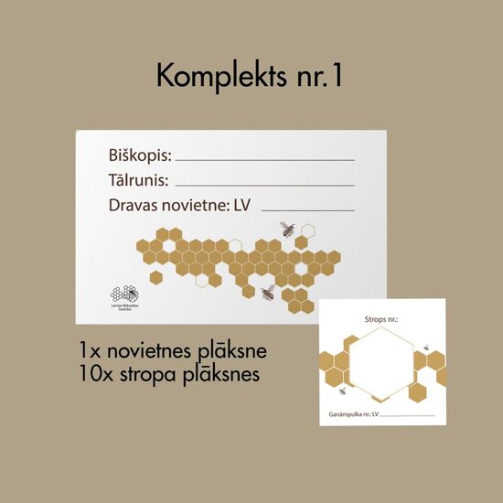 Dravas marķējuma komplekts nr.1