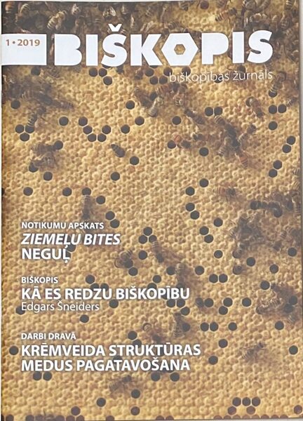 Žurnāls "Biškopis" Nr. 1/2019