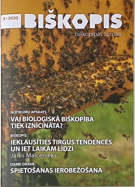 Žurnāls "Biškopis" Nr. 3/2020