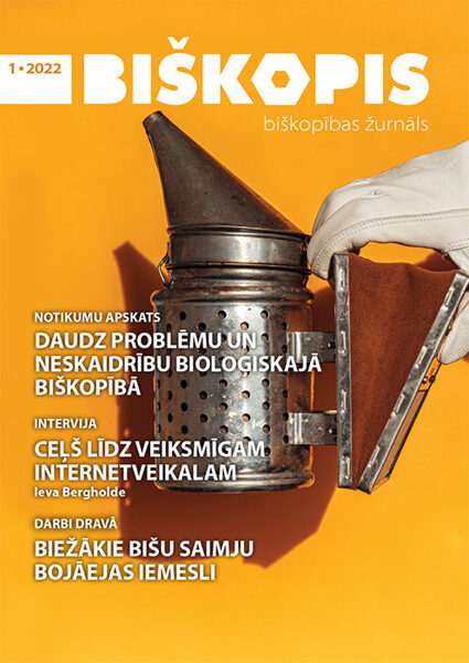 Žurnāls "Biškopis" Nr. 1/2022